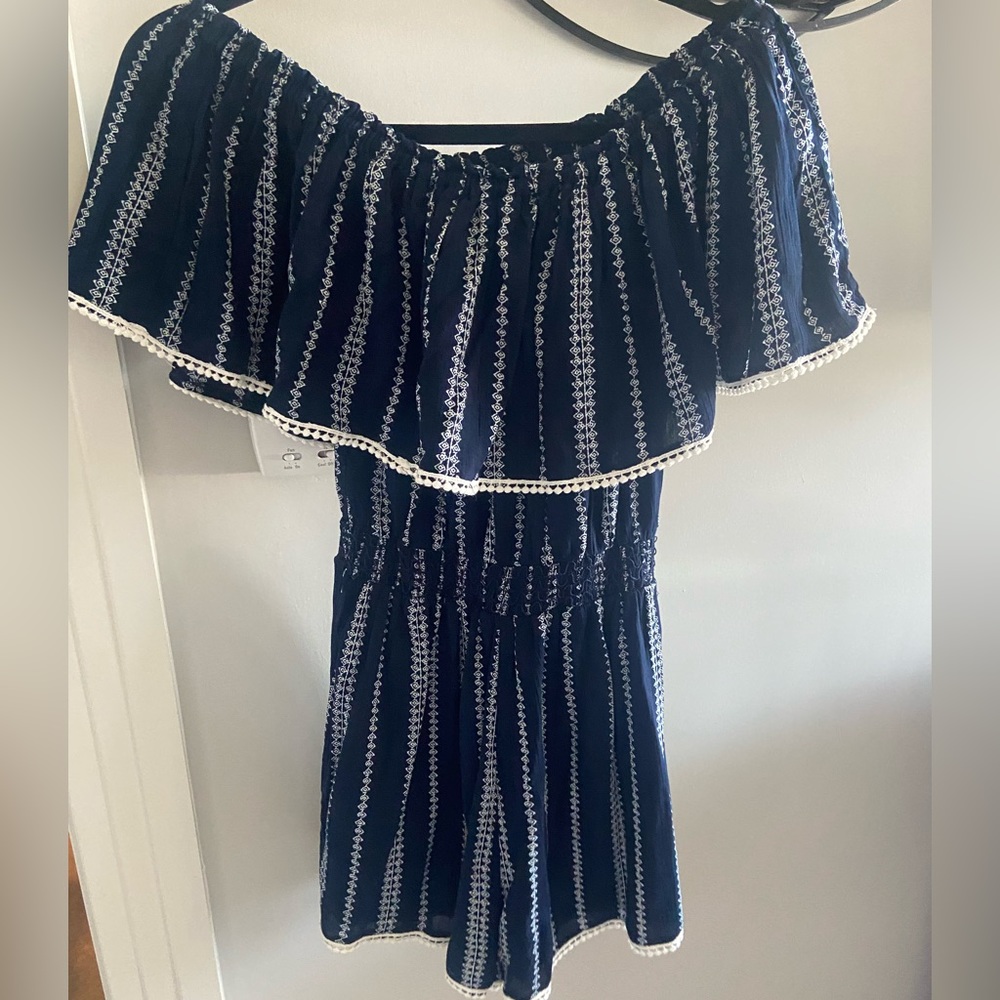 Off the shoulder romper